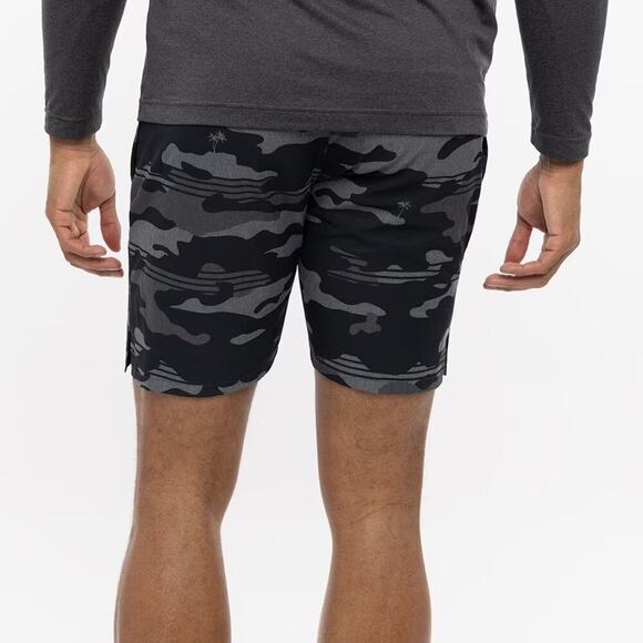 Travis Mathew NWT Men's Leader Board Performance Shorts Golf Black Size Small - Picture 3 of 9